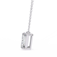 Valora Step-Cut Lab Grown Diamond Solitaire Pendant - Ophiratbf