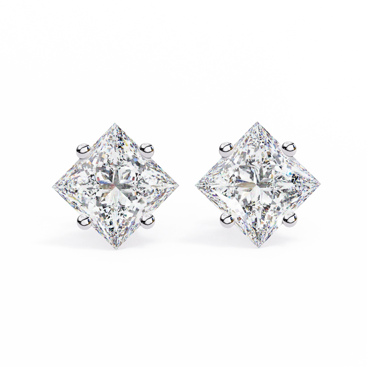Regal Princess Lab Grown Diamond Studs - Ophiratbf