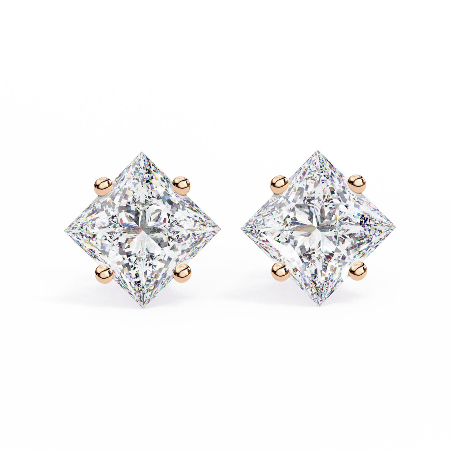 regal princess lab grown diamond studs