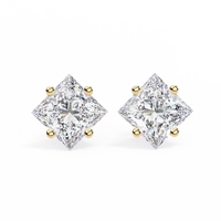 Regal Princess Lab Grown Diamond Studs - Ophiratbf