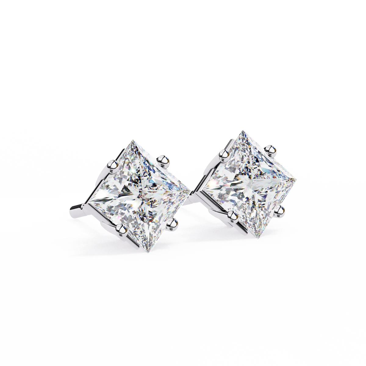 Regal Princess Lab Grown Diamond Studs - Ophiratbf