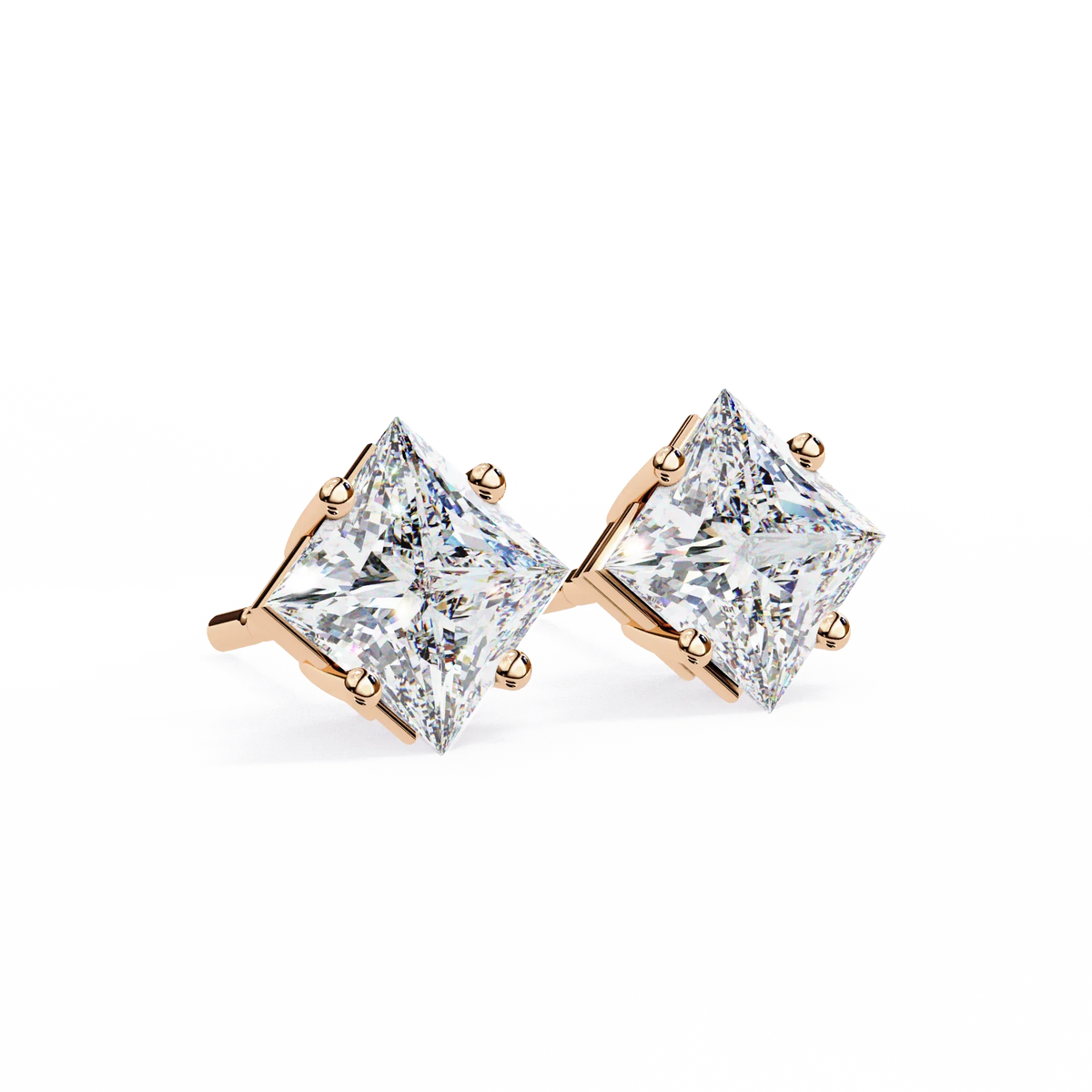 Regal Princess Lab Grown Diamond Studs - Ophiratbf