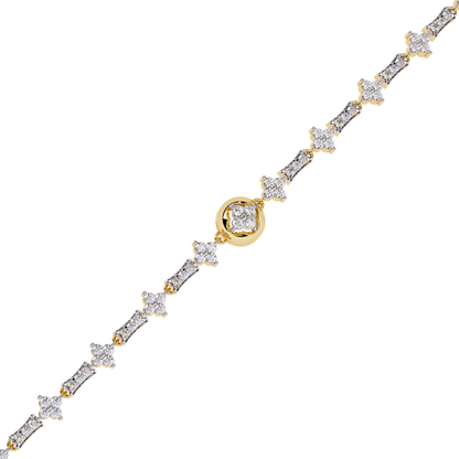 Etoile Cluster Lab Grown Diamond Bracelet