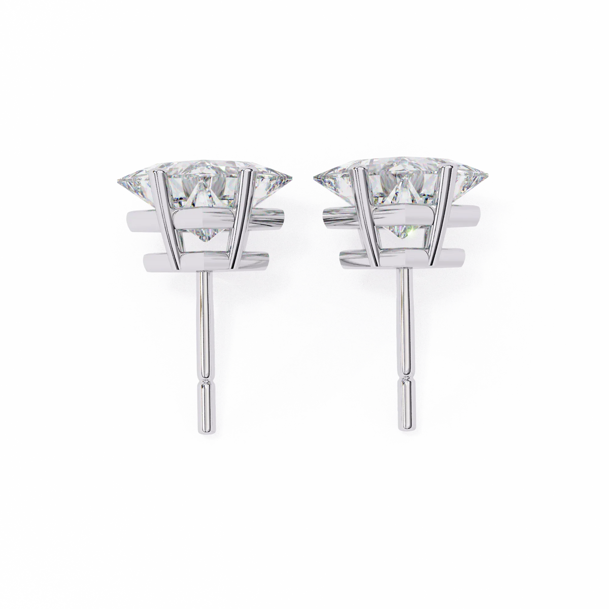 Regal Princess Lab Grown Diamond Studs - Ophiratbf