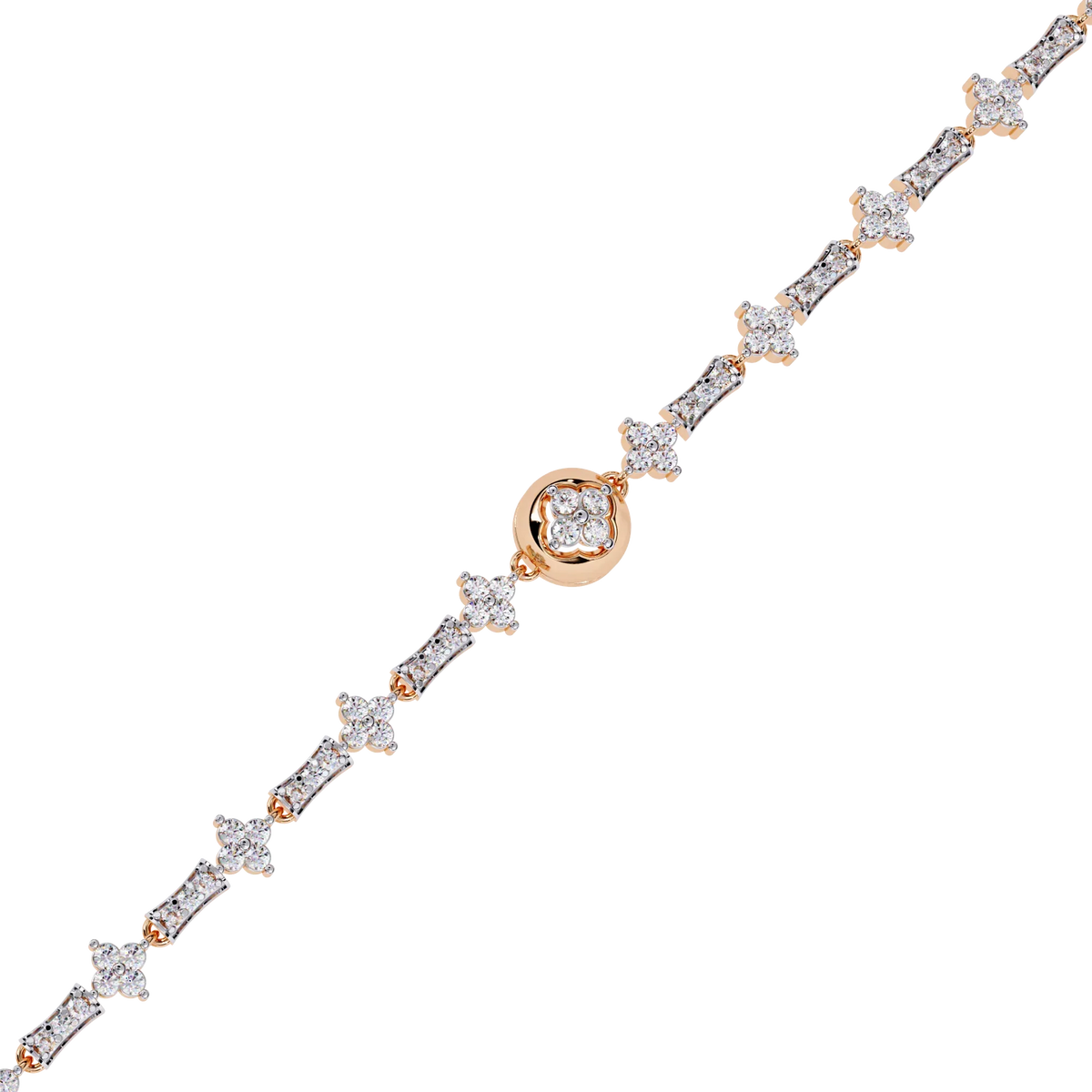 Etoile Cluster Lab Grown Diamond Bracelet - Ophiratbf