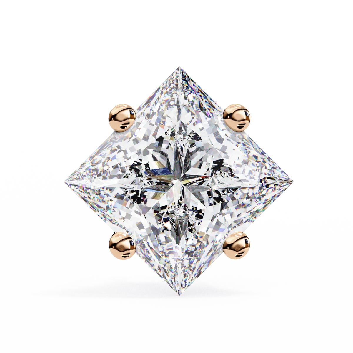 Regal Princess Lab Grown Diamond Studs - Ophiratbf