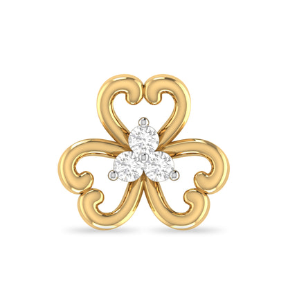 The Chitrashila Diamond Nosepin