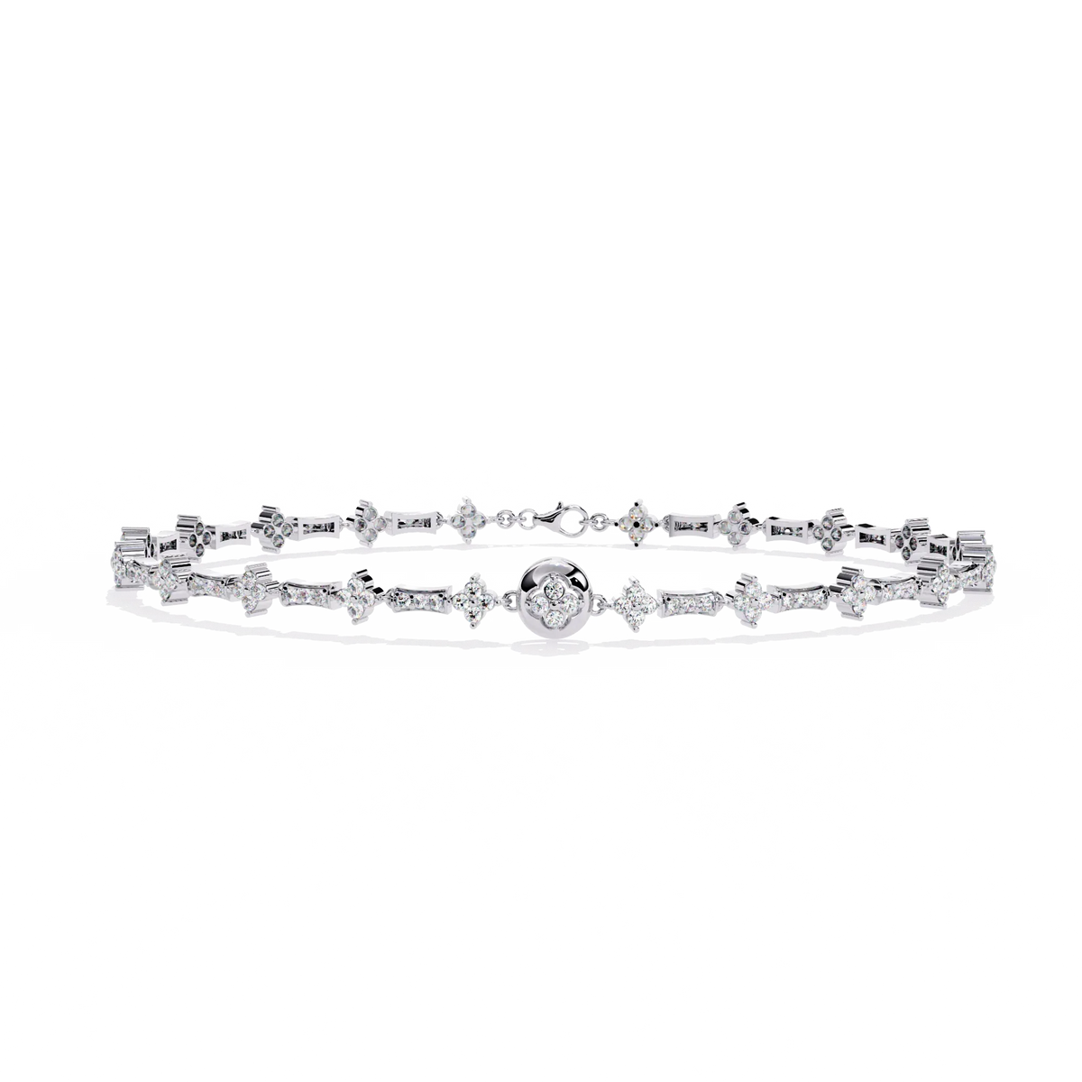 Etoile Cluster Lab Grown Diamond Bracelet - Ophiratbf