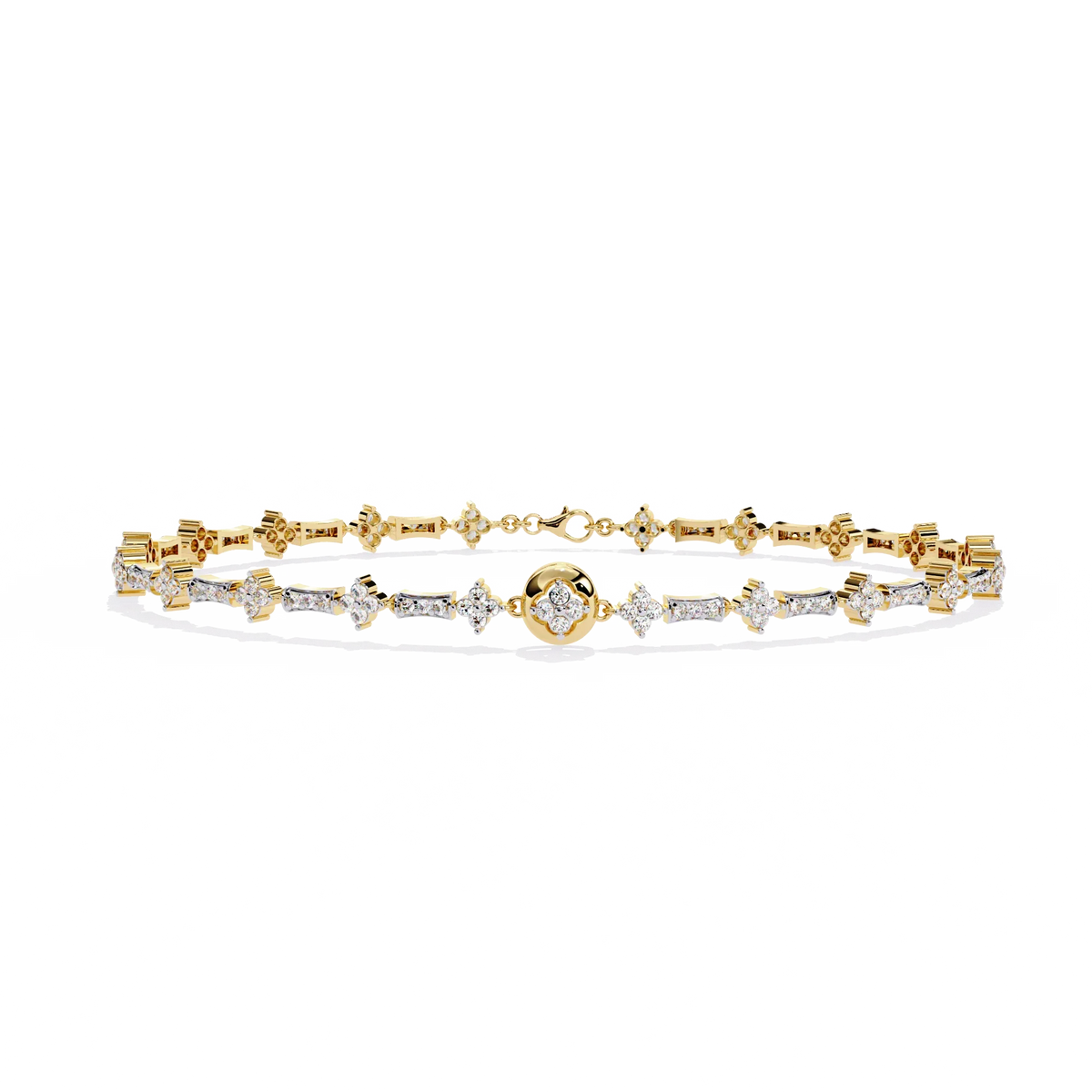 Etoile Cluster Lab Grown Diamond Bracelet - Ophiratbf