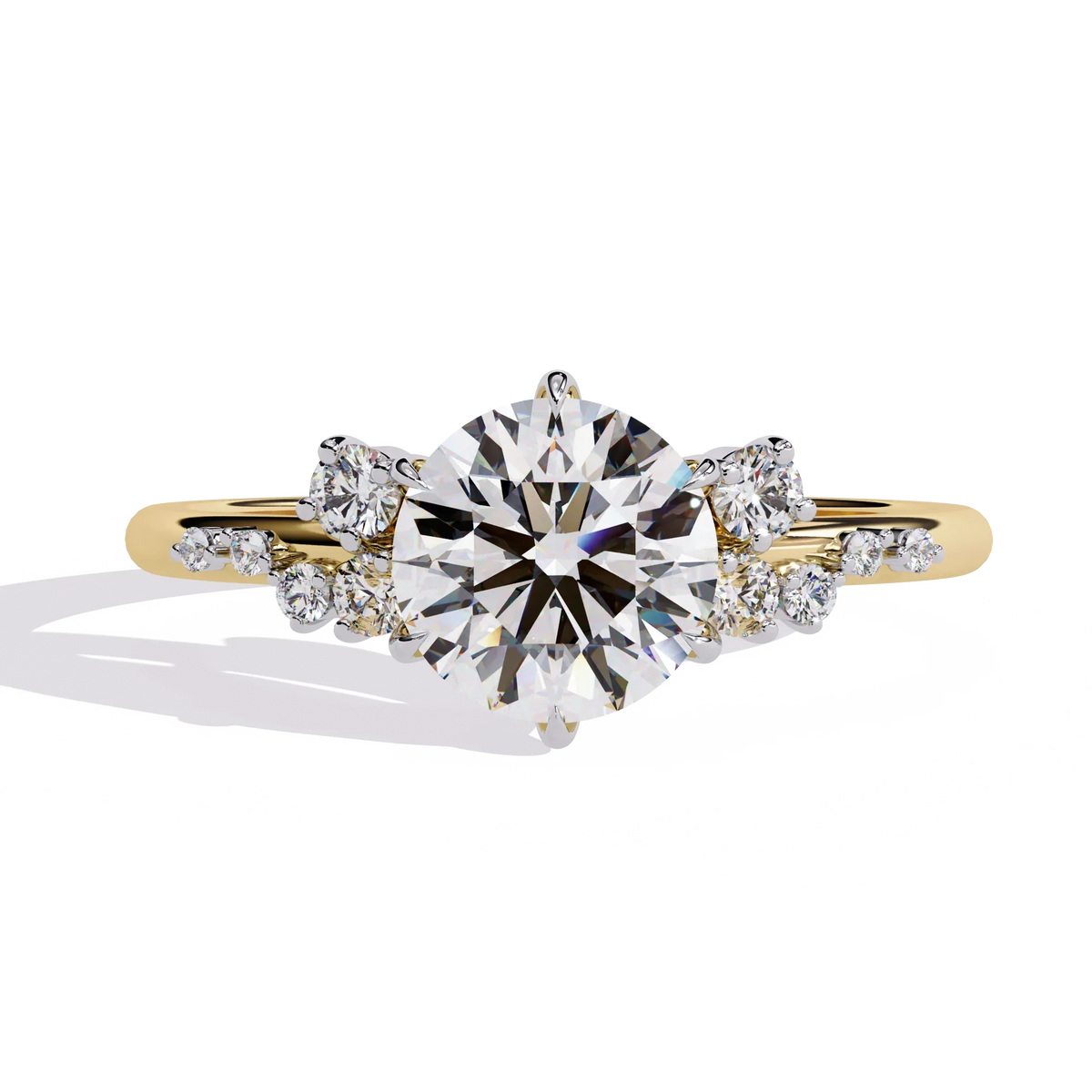 Enchanted Cluster Lab Grown Diamond Ring - Ophiratbf