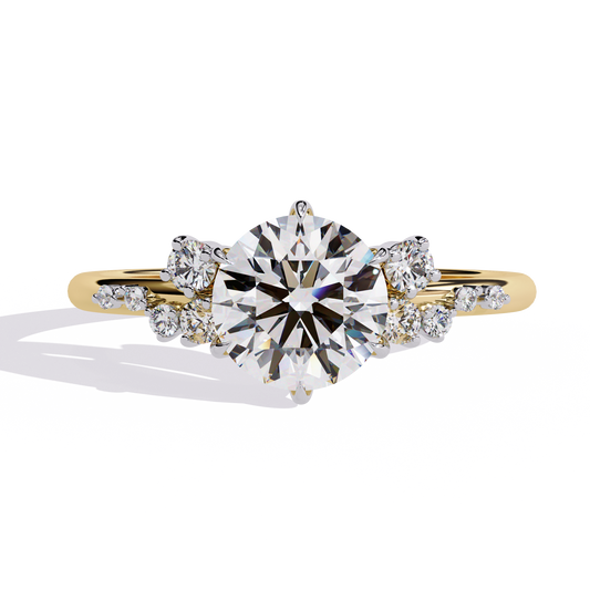Enchanted Cluster Lab Grown Diamond Ring