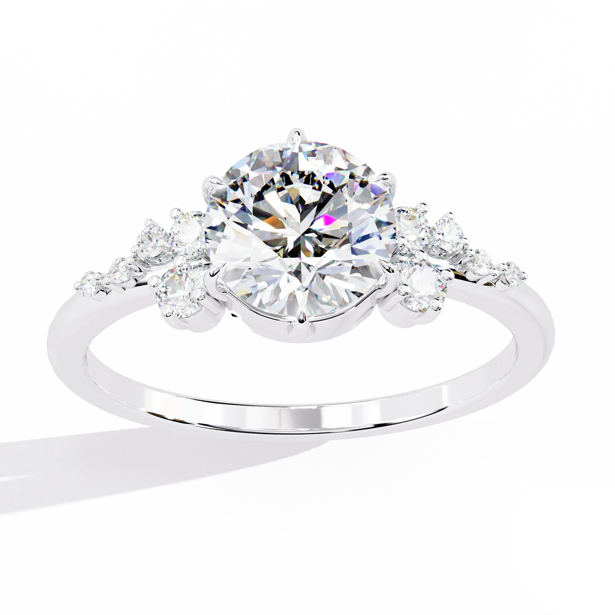 Enchanted Cluster Lab Grown Diamond Ring - Ophiratbf