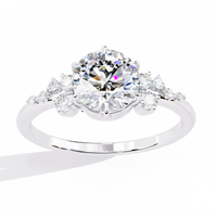 Enchanted Cluster Lab Grown Diamond Ring - Ophiratbf