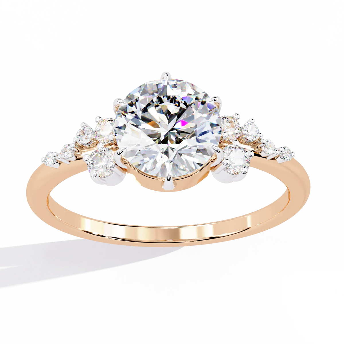 Enchanted Cluster Lab Grown Diamond Ring - Ophiratbf
