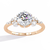 Enchanted Cluster Lab Grown Diamond Ring - Ophiratbf
