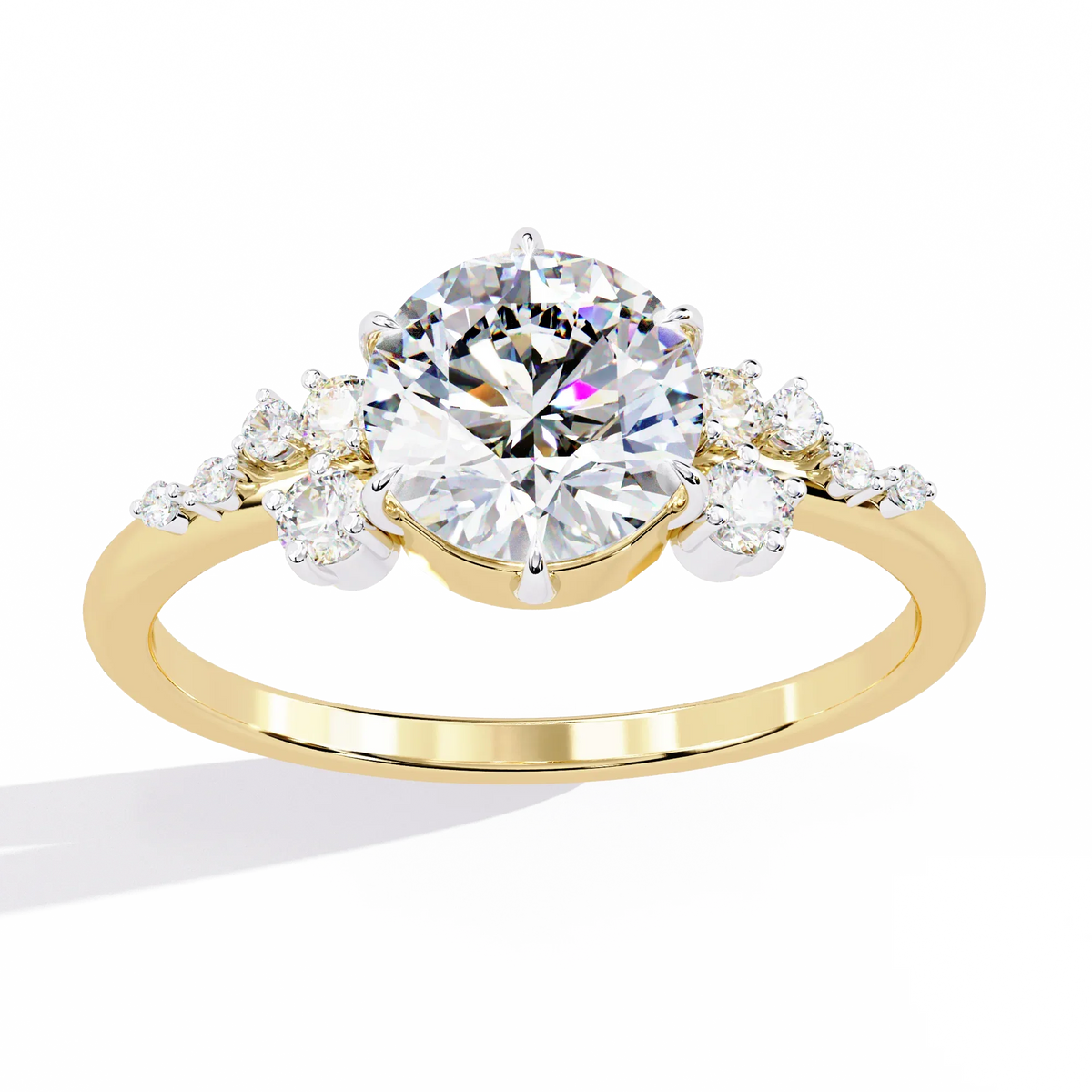 Enchanted Cluster Lab Grown Diamond Ring - Ophiratbf