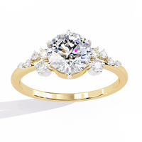 Enchanted Cluster Lab Grown Diamond Ring - Ophiratbf