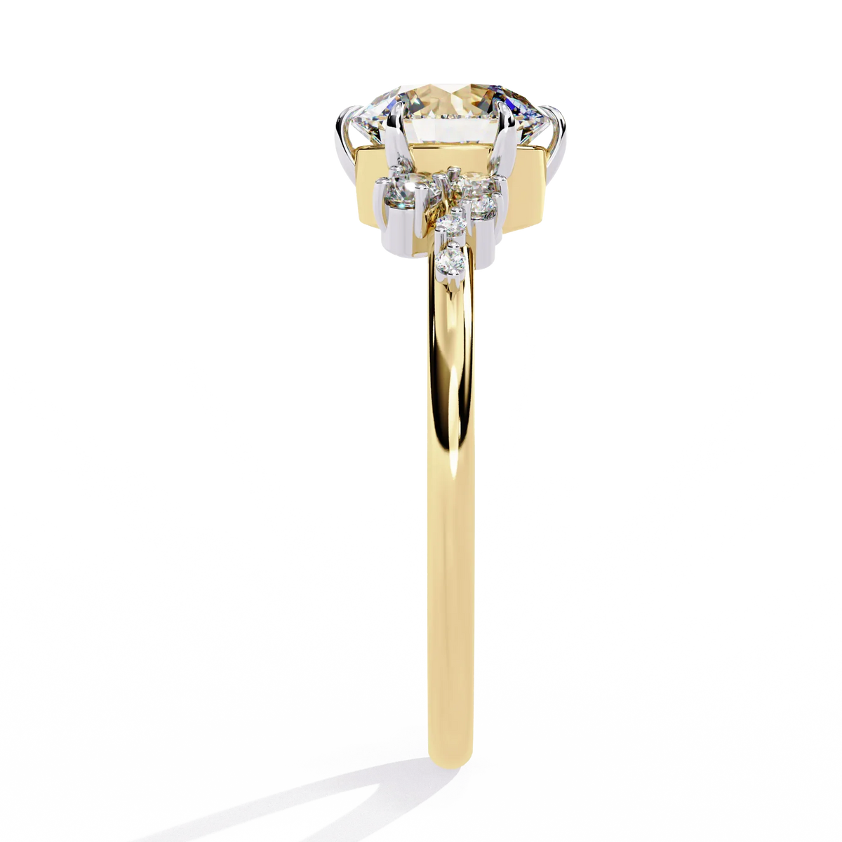 Enchanted Cluster Lab Grown Diamond Ring - Ophiratbf