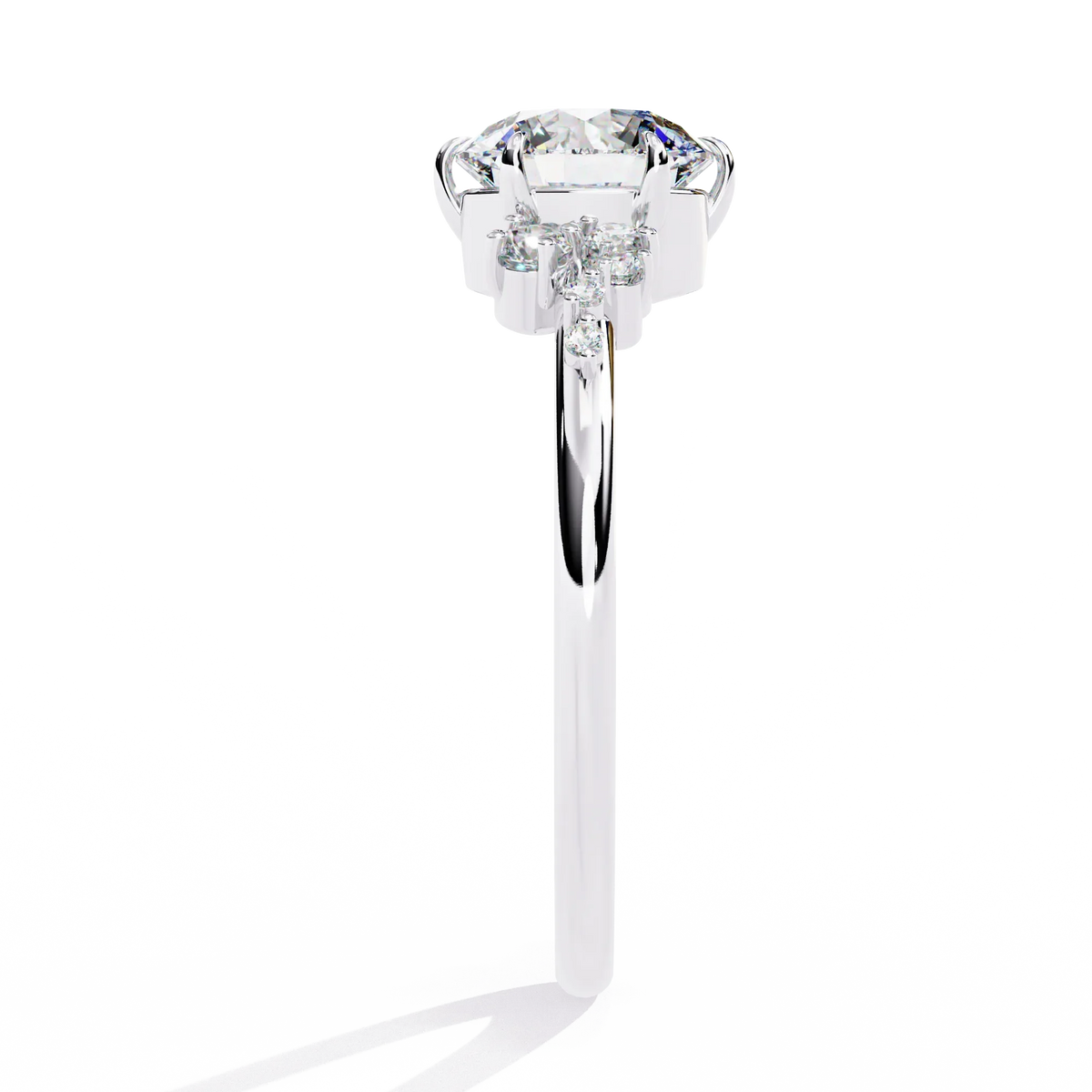 Enchanted Cluster Lab Grown Diamond Ring - Ophiratbf