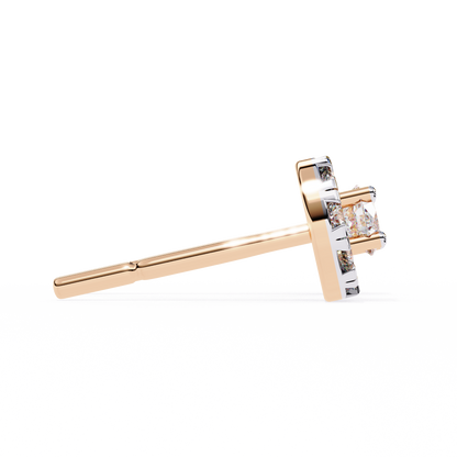 Radiant Illusion Lab Grown Diamond Studs