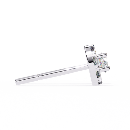 Radiant Illusion Lab Grown Diamond Studs