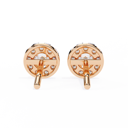 Radiant Illusion Lab Grown Diamond Studs
