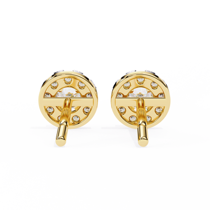 Radiant Illusion Lab Grown Diamond Studs