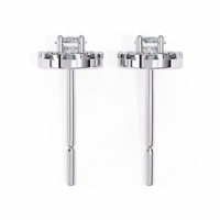 Radiant Illusion Lab Grown Diamond Studs - Ophiratbf