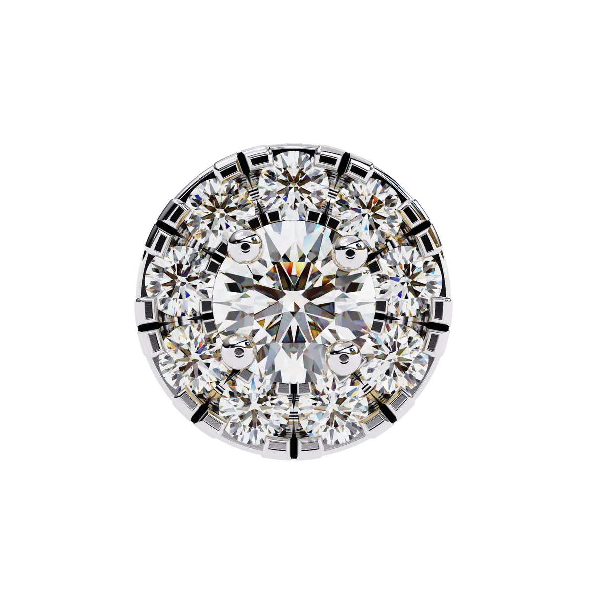 Radiant Illusion Lab Grown Diamond Studs - Ophiratbf