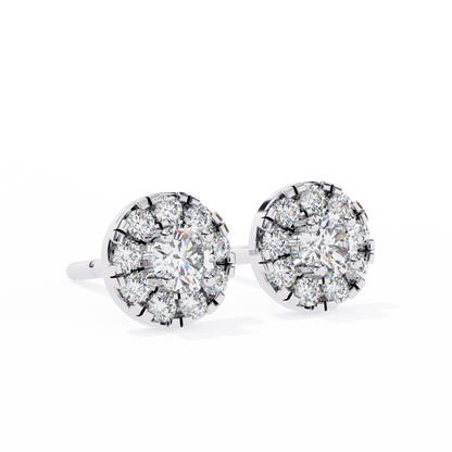 Radiant Illusion Lab Grown Diamond Studs