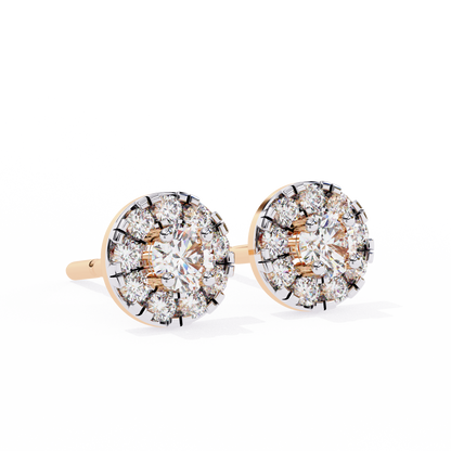 Radiant Illusion Lab Grown Diamond Studs