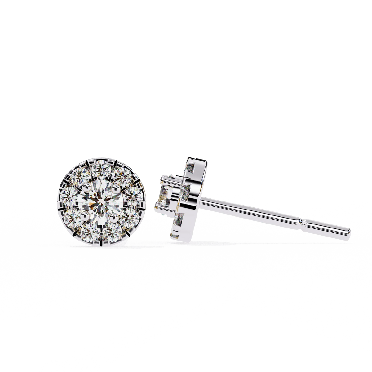 Radiant Illusion Lab Grown Diamond Studs - Ophiratbf