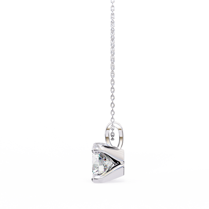 Helia Solitaire Lab Grown Diamond Pendant