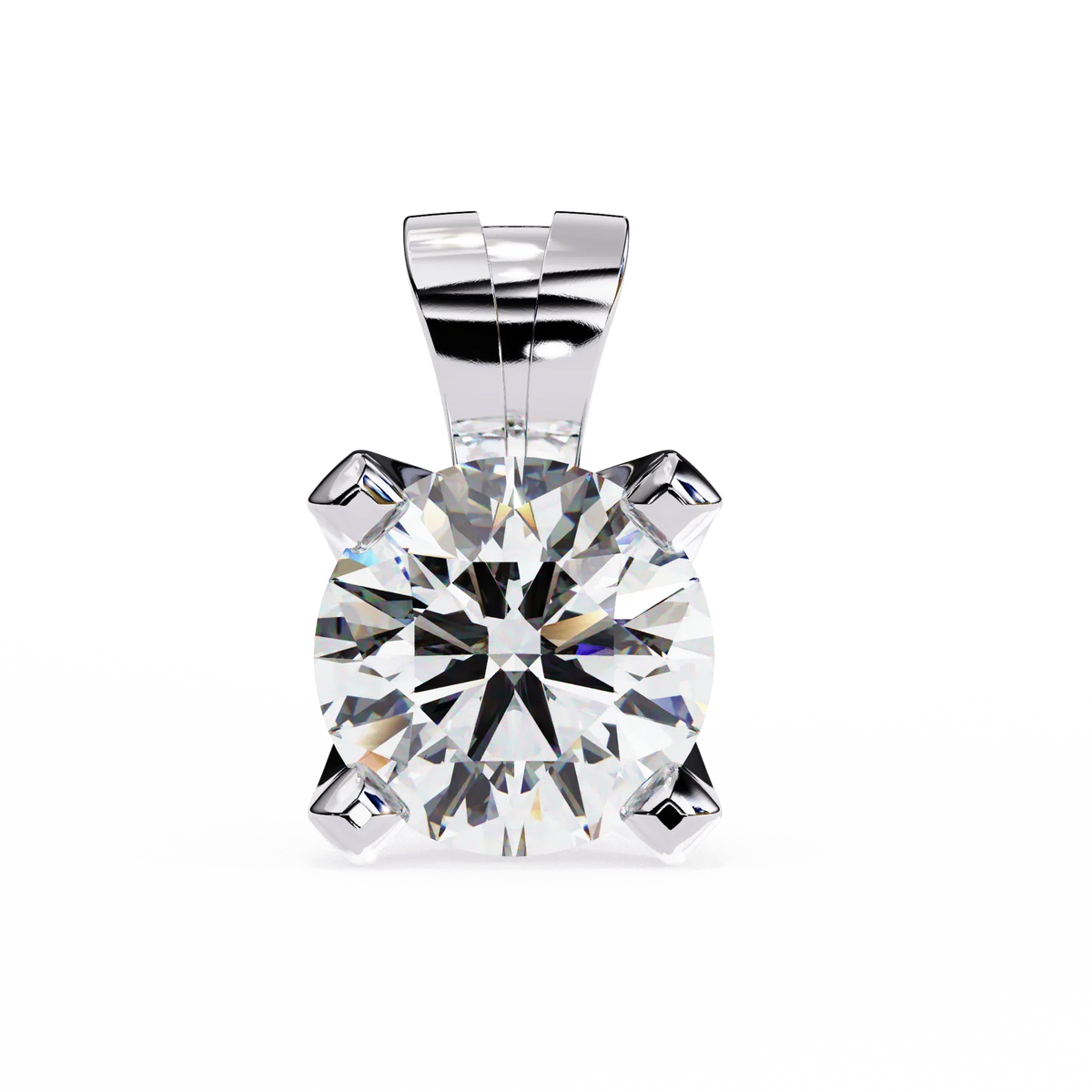 Helia Solitaire Lab Grown Diamond Pendant - Ophiratbf
