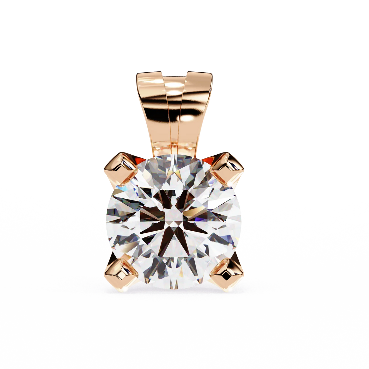 Helia Solitaire Lab Grown Diamond Pendant - Ophiratbf