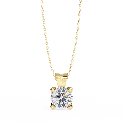 Helia Solitaire Lab Grown Diamond Pendant