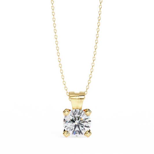 Helia Solitaire Lab Grown Diamond Pendant