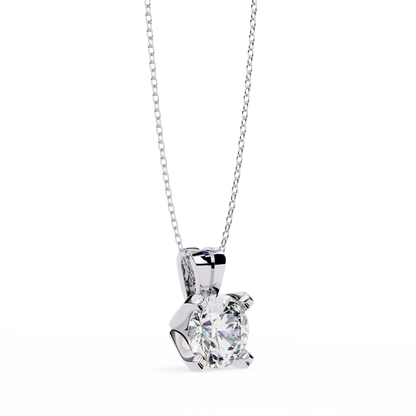 Helia Solitaire Lab Grown Diamond Pendant