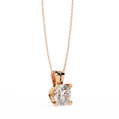 Helia Solitaire Lab Grown Diamond Pendant
