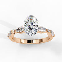 Seraphina Oval Horizon Ring - Ophiratbf