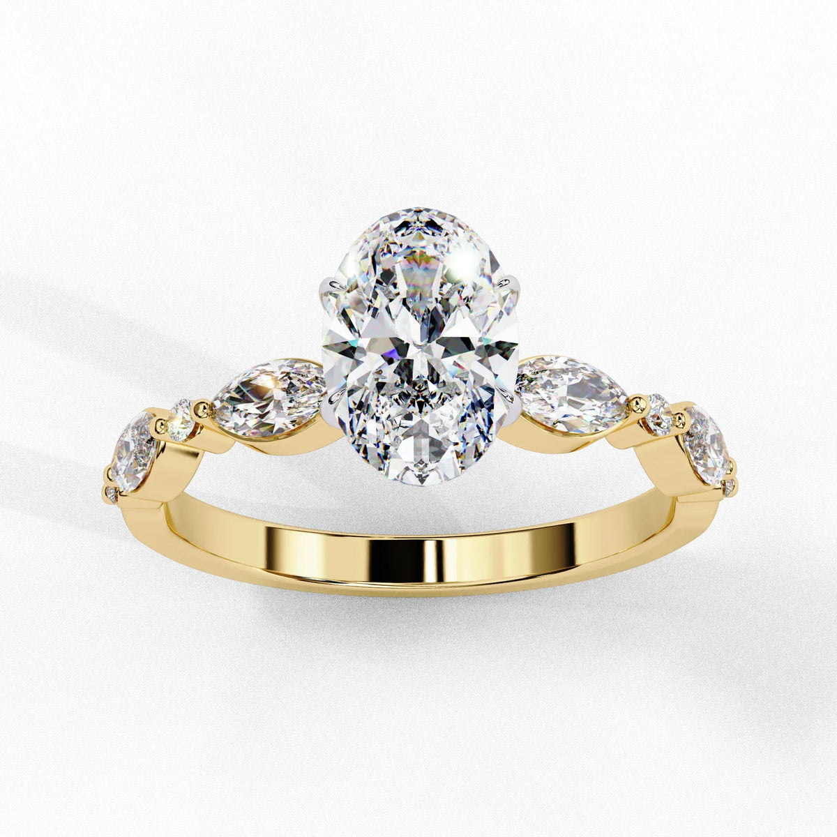 Seraphina Oval Horizon Ring - Ophiratbf