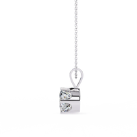 Roselle Solitaire Round Lab Grown Diamond Pendant - Ophiratbf