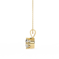 Roselle Solitaire Round Lab Grown Diamond Pendant - Ophiratbf