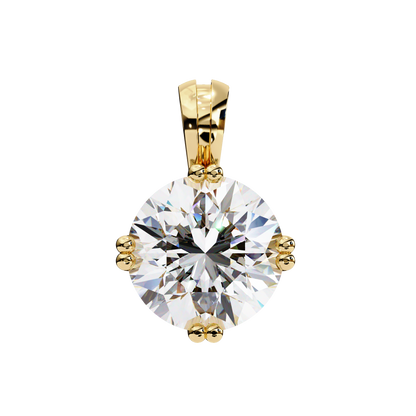 Ardent Round Lab-Grown Diamond Pendant
