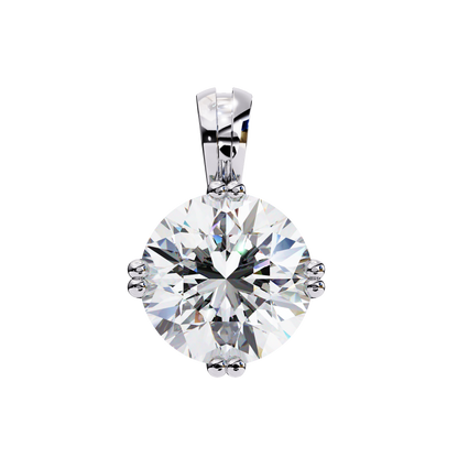 Ardent Round Lab-Grown Diamond Pendant