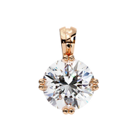 Ardent Round Lab-Grown Diamond Pendant - Ophiratbf