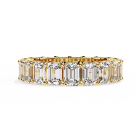 Everlasting Emerald Lab Diamond Eternity Band - Ophiratbf