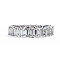 Everlasting Emerald Lab Diamond Eternity Band - Ophiratbf
