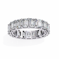 Everlasting Emerald Lab Diamond Eternity Band - Ophiratbf