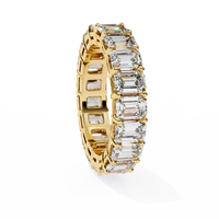 Everlasting Emerald Lab Diamond Eternity Band - Ophiratbf